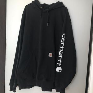 ▪️carhartt black hoodie ▪️